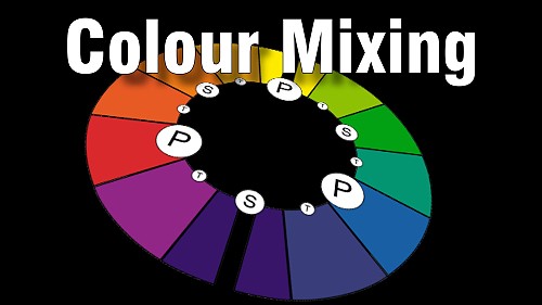 How to Mix Color in Oil