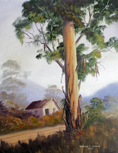 How to Paint Bluegum Trees in Oil