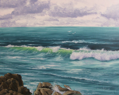 How to Paint the Sea in Oil