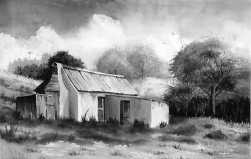 How to Paint a Monochrome Landscape in Watercolour