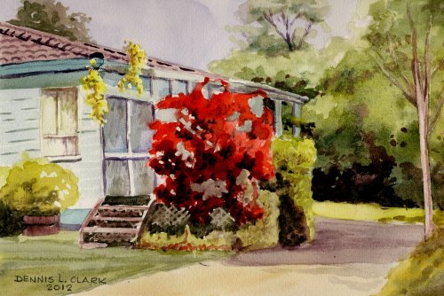 How to Simplify a Scene in Watercolour