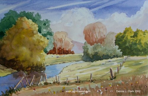 Exploring Colour Mixing in Watercolour