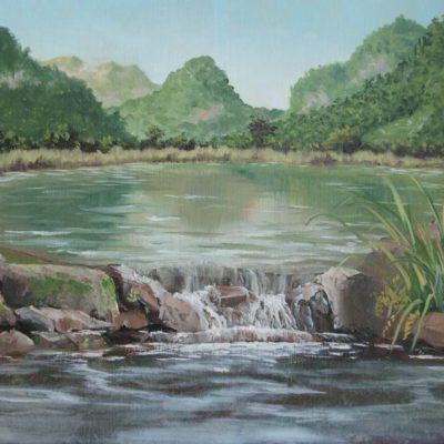 How to Paint Water in Oil
