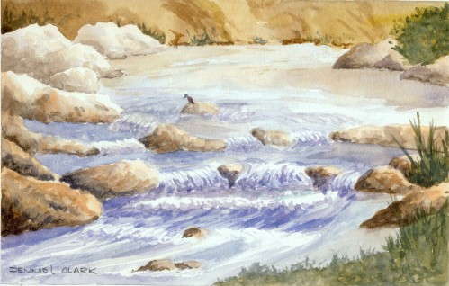 How to Paint a River in Watercolour