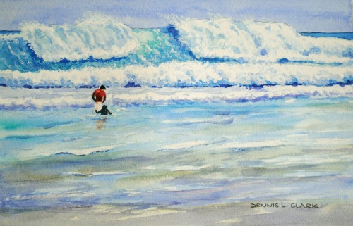 How to Paint Breaking Waves in Watercolour