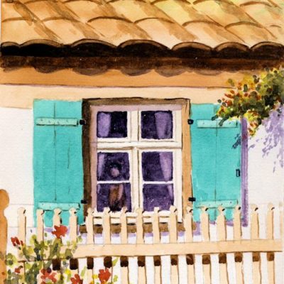 How to Paint Windows in Watercolour