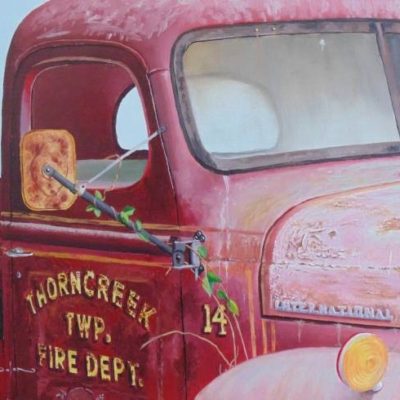 How to Paint an Abandoned Car in Oil