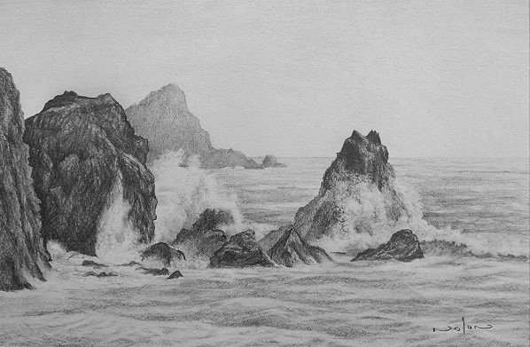 How to Draw a Basic Seascape