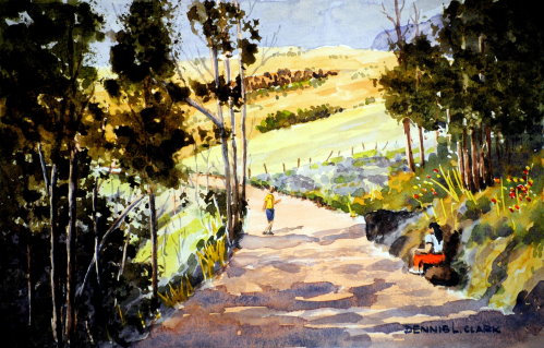How to Paint from Dull Photographs in Watercolour