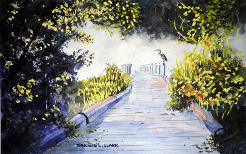 How to Paint Early Morning Mist in Watercolour