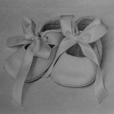 How to Draw Baby Shoes