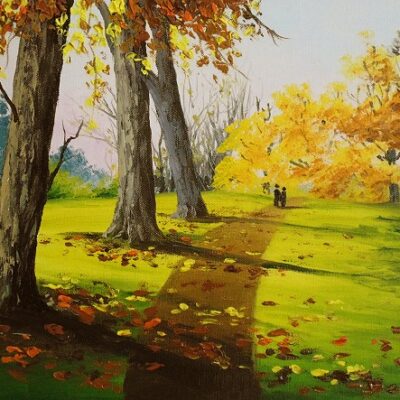 How to Paint Autumn Trees in Oil