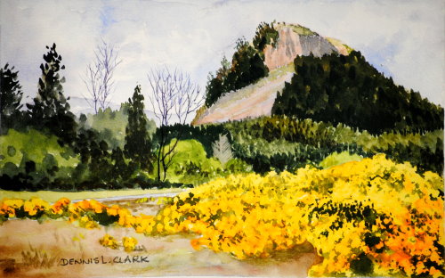 How to Paint a Scene Near Itiamuri in Watercolour