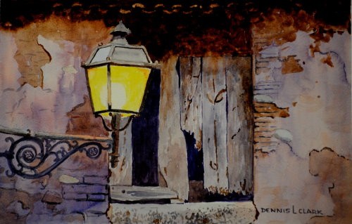 How to Paint a Fancy Lantern in Watercolour