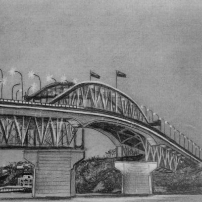 How to Draw a Harbour Bridge in Pencil