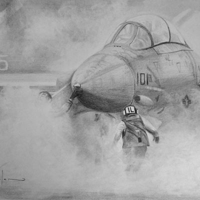 How to Draw a Fighter Jet in Pencil