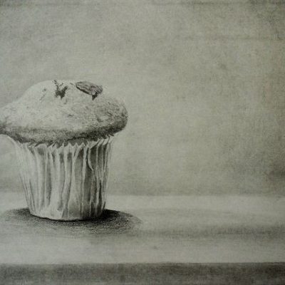 How to Draw a Cupcake in Pencil