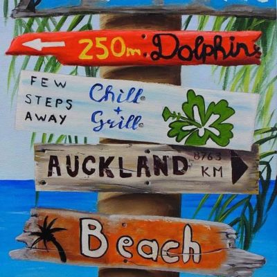 How to Paint Beach Signs