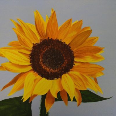 How to Paint Sunflowers in Oil