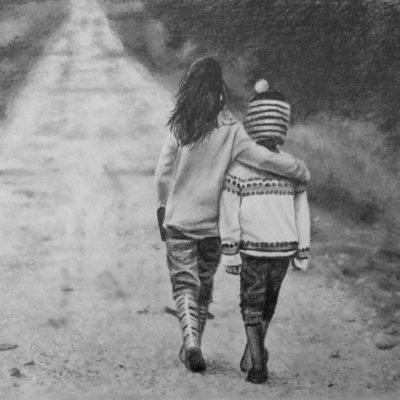How to Draw Children Walking