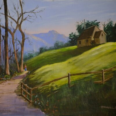 How to Paint an Early Morning Walk in Acrylic