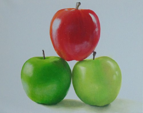 How to Paint Apples in Acrylic