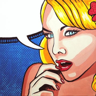 How to Paint Pop Art Portrait