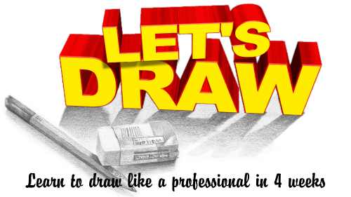 Lets Draw Pencil Drawing Course