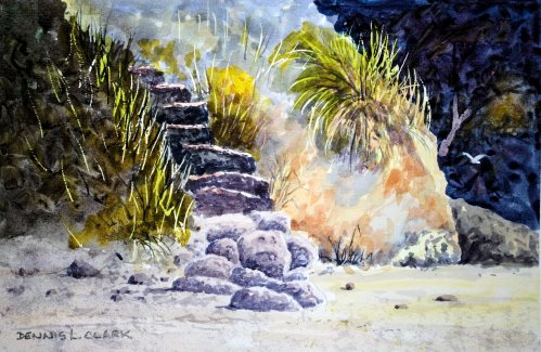 Using Acrylics like Watercolors