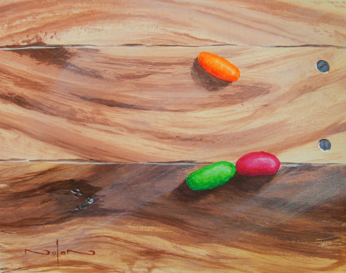 How to Paint a Wood Effect in Acrylic