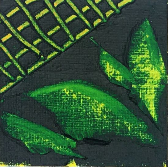 scratching (sgraffito) to create texture