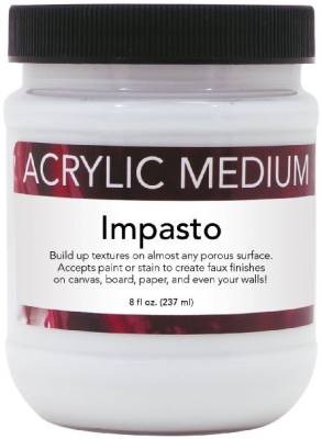 tub of texture paste