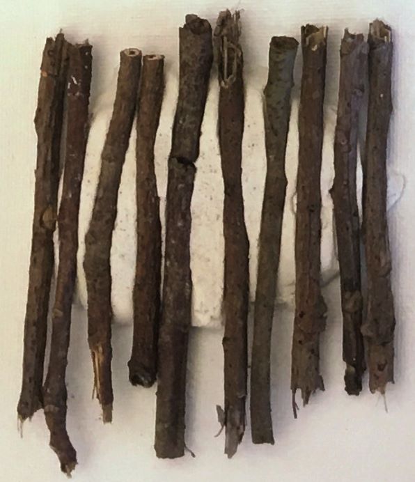 organic materials used to create texture