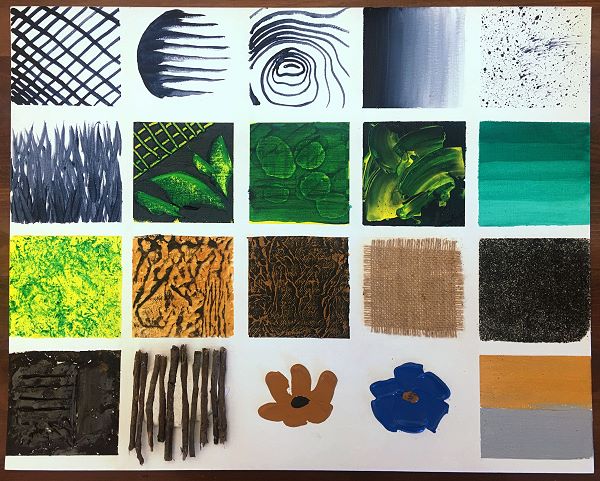 canvas with 20 texture techniques
