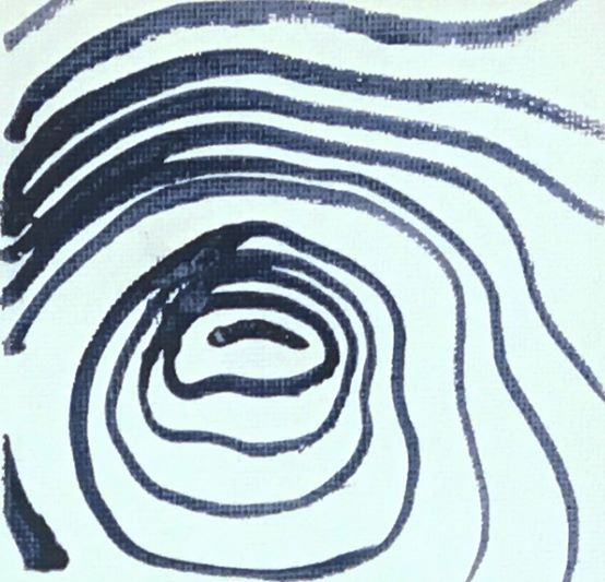 contour lines to create texture