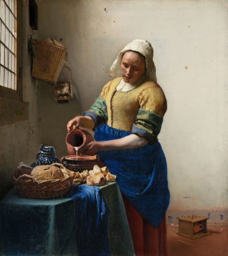 vermeer-milkmaid vermeer milkmaid