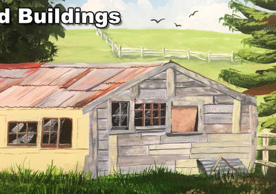 How to Paint Old Buildings in Acrylic