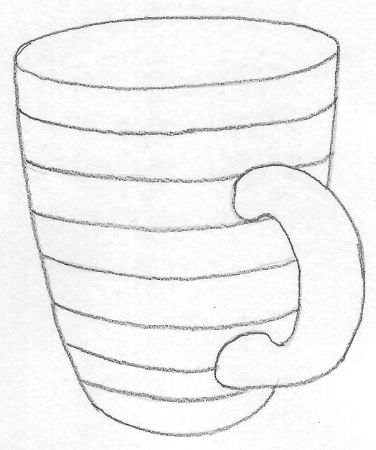 20-cross-hatched-coffee-mug-without-cross-contour mug showing horizzontal cross contour lines