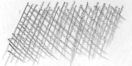 3-cross-hatching-two-directions cross hatch tonal value created with close hatches in two directions