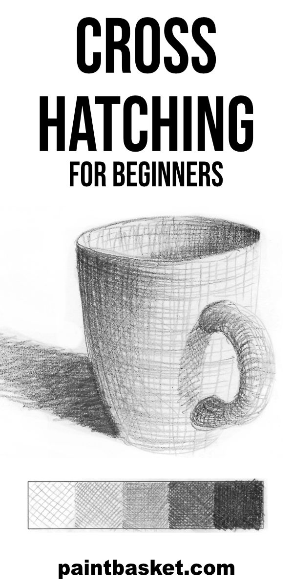 cross-hatching-challenge-tutorial-9-pin Cross hatching for beginners tutorial. In this tutorial you will learn what cross hatching is and how you can use it to draw quich, fun sketches.. art concept, art challenge, art tutorial, art basics