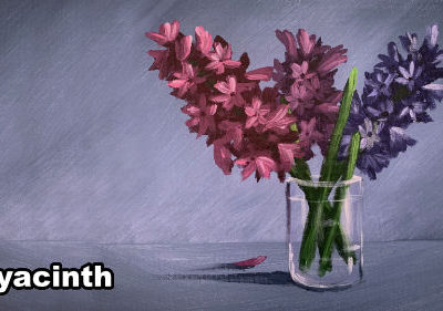 How to Paint Hyacinth Flowers in Acrylic