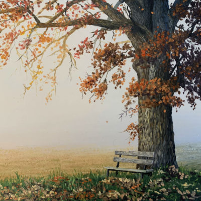 How to Paint an Oak Tree