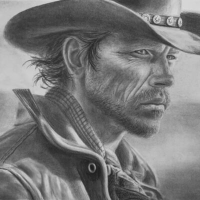 How to Draw a Cowboy Portrait