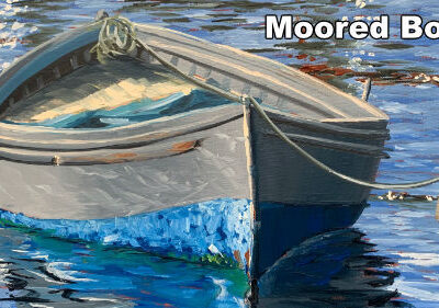 Paint a Moored Boat in Oil