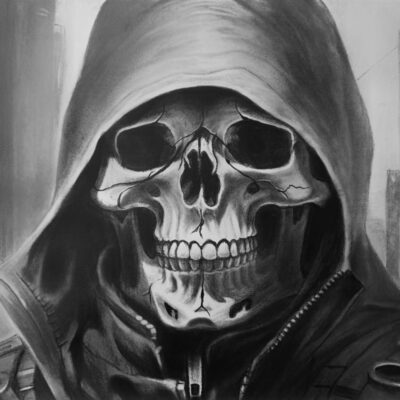 How to Draw a Skull Warrior