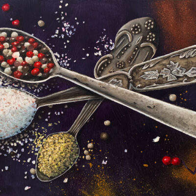 Spoons & Spices Still Life