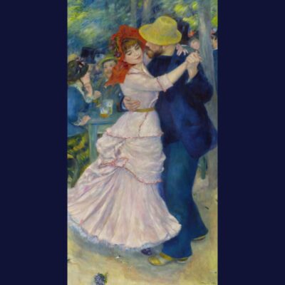 How to Paint Dance at Bougival by Renoir