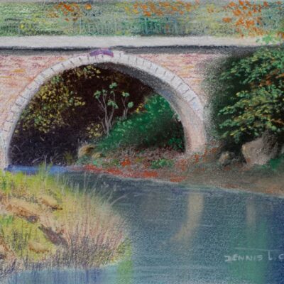 How to Draw an Old Bridge in Pastel